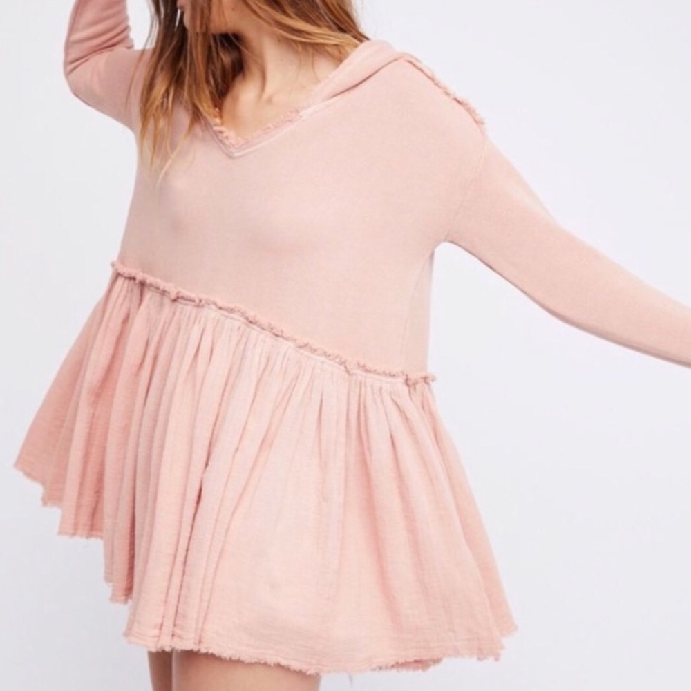 FREE PEOPLE Summer Dreams Hoodie Top